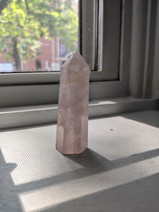 Gorgeous Rose Quartz Tower