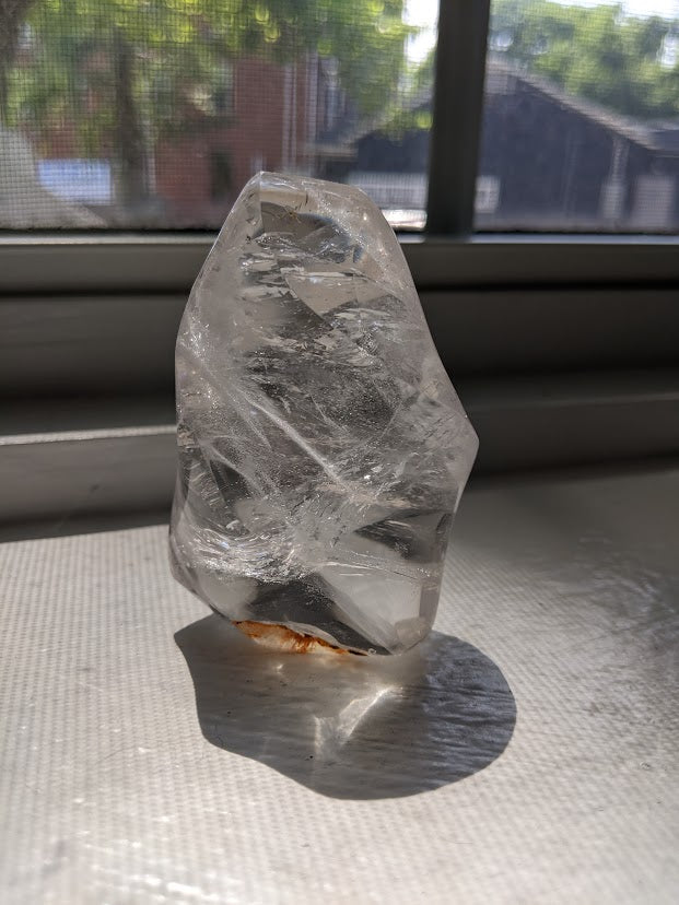 Clear Quartz Flame